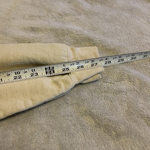 Carhartt Sweatshirt Adult Small Beige Crew Neck‎ Pullover Sweater Workout Gym - Picture 7 of 8